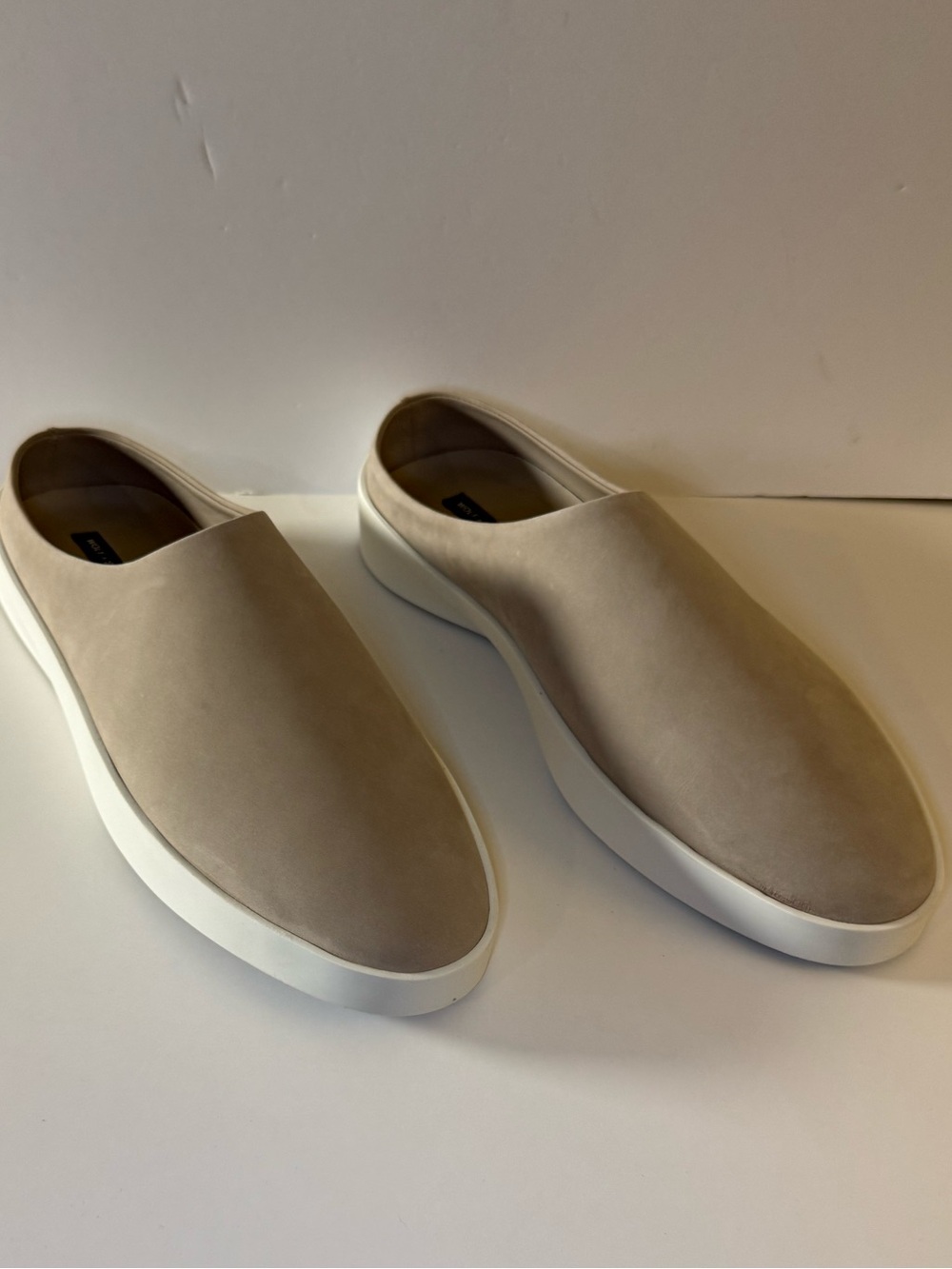 Men's Slip-On Suede Loafers in Beige - Casual Comfort